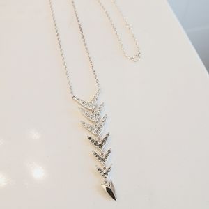 Stella & Dot Pave Chevron Necklace